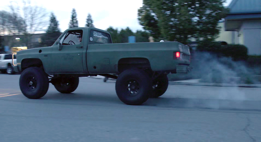 1986 Chevy K30 military truck