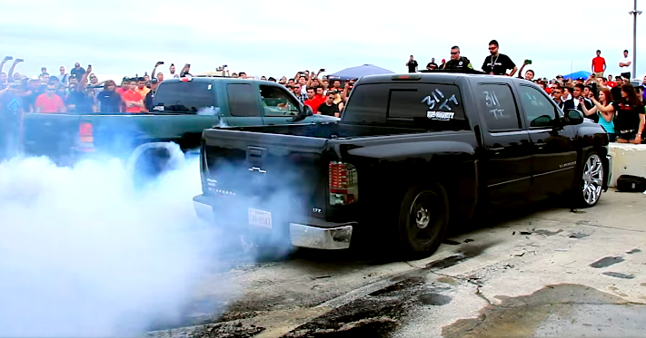 Chevy Silverado Burnouts 