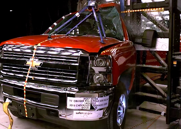 2015 Silverado 2500HD Crash Test