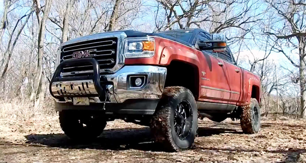 "Black Widow" GMC Sierra 2500HD will help cure your fear of spiders