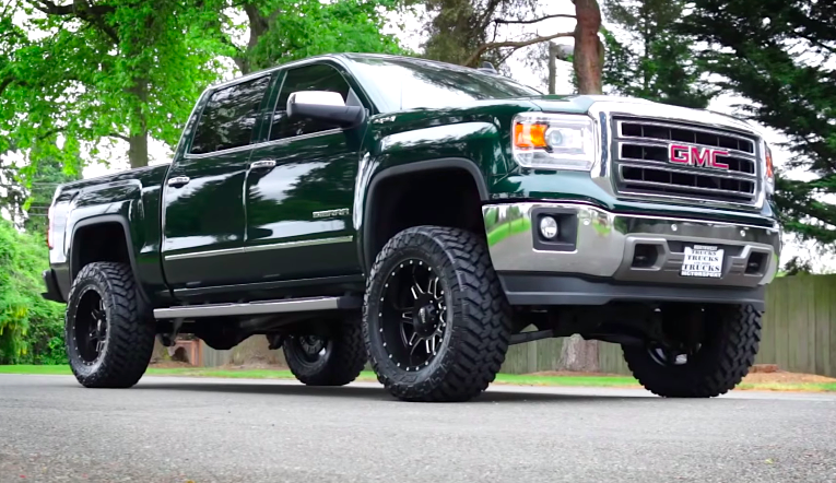 2015 Chevy Silverado For Sale >> This GMC Sierra is a mean, green monster - ChevyTV 2015 Chevy Silverado For Sale >> This GMC Sierra is a mean, green monster - ChevyTV
