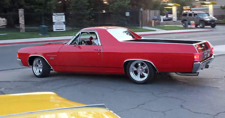 Chevy El Camino 572 Burnout