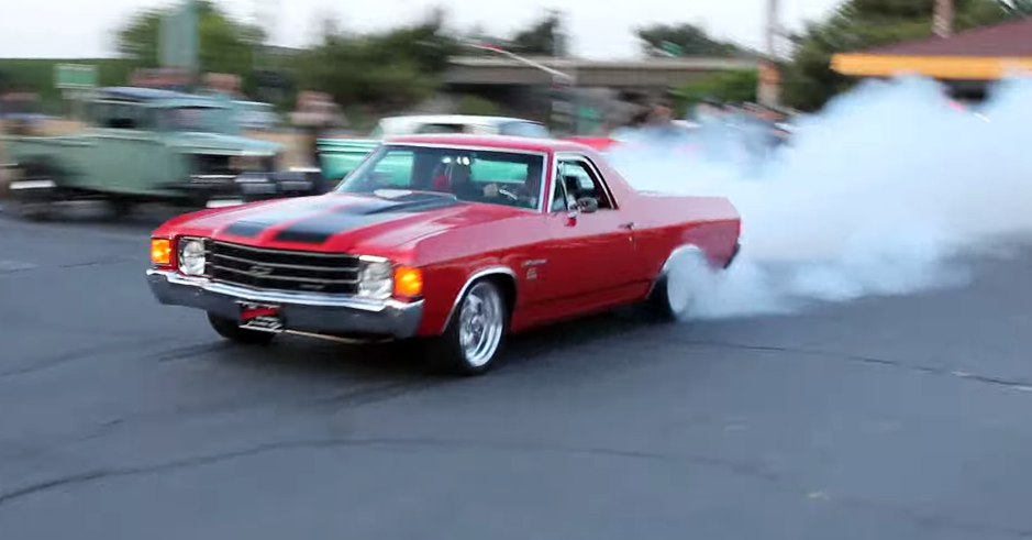 Chevy El Camino 572 Burnout