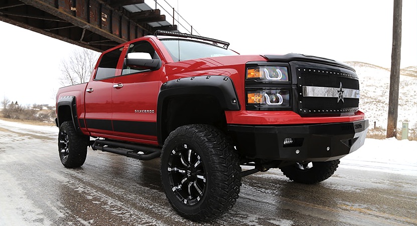 Big Red Silverado