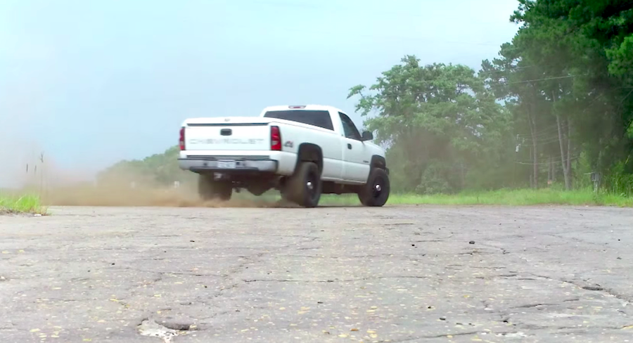 Cammed Chevy diesel drifts dramatically