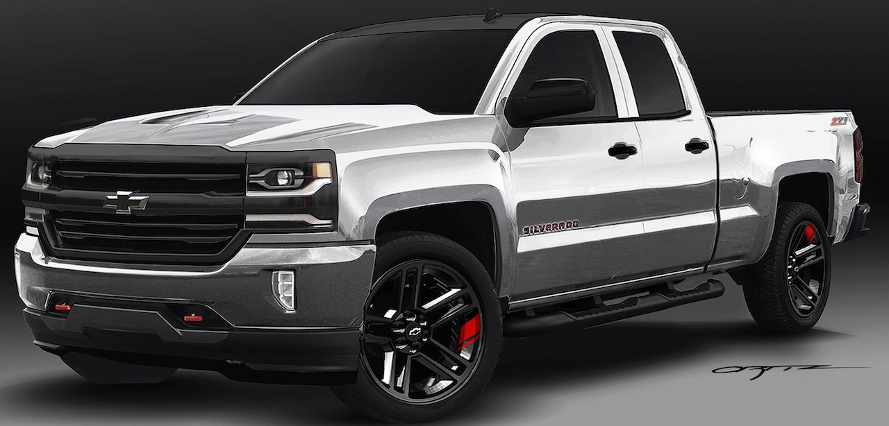 Silverado 1500 Red Line Series concept