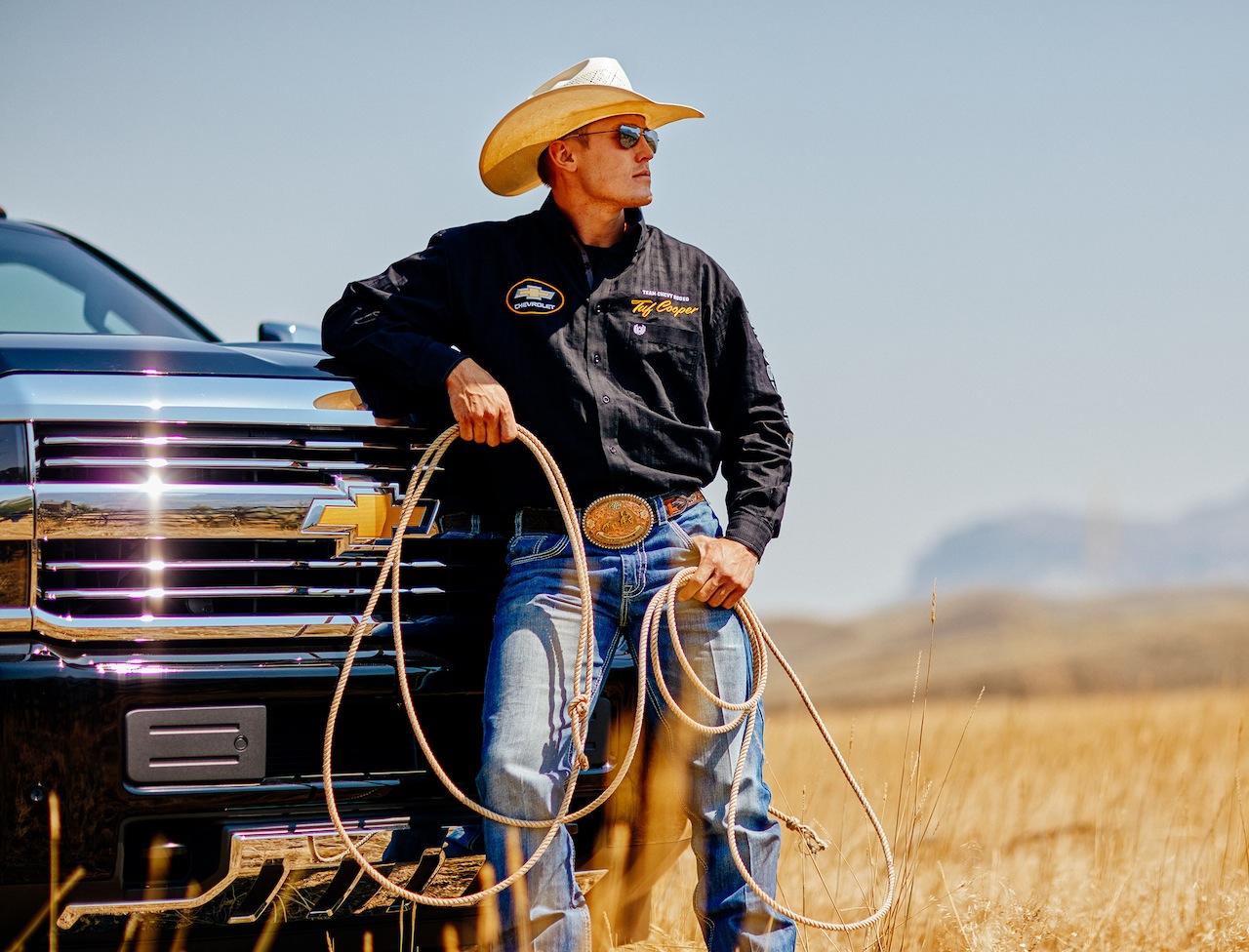 Chevy Silverado is teaming up with professional rodeo star Tuf C