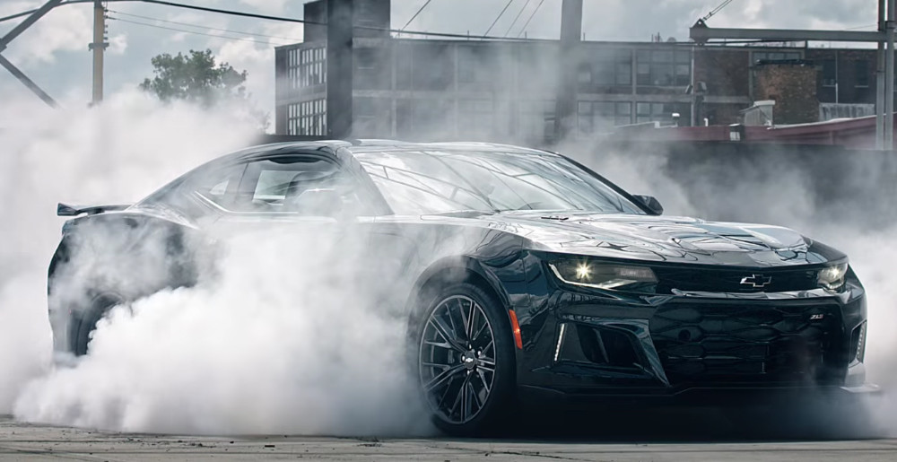 2017 Chevrolet Camaro ZL1 Burnout