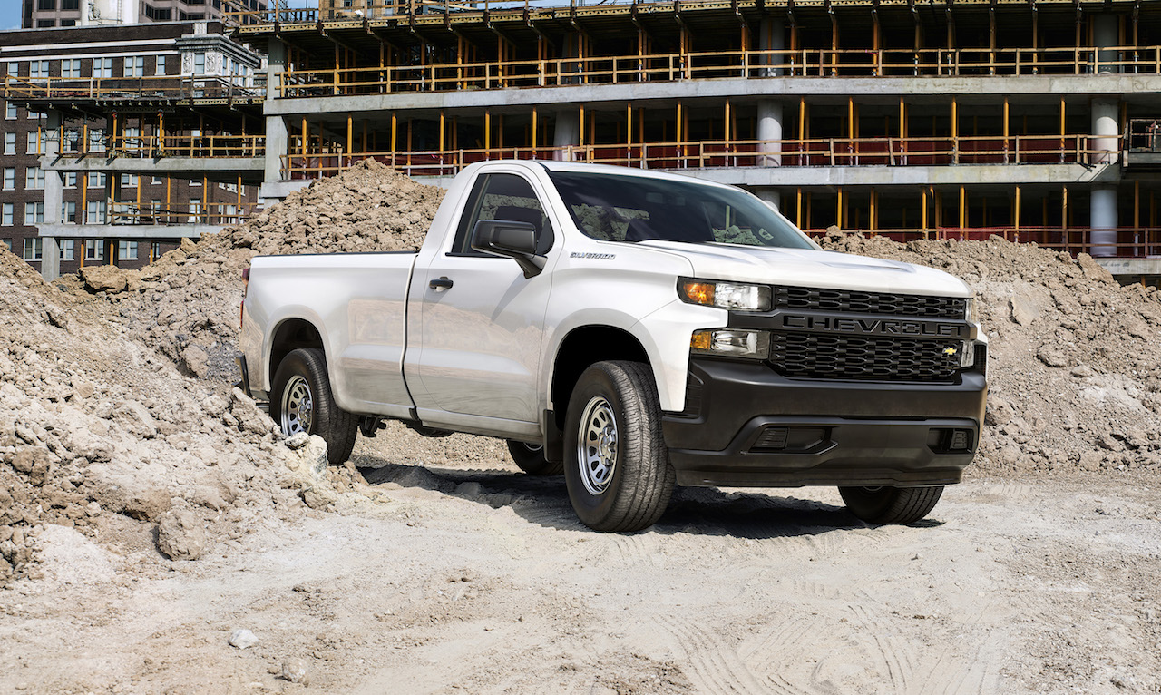 The All New 2019 Silverado Work Truck Features A Chevrolet