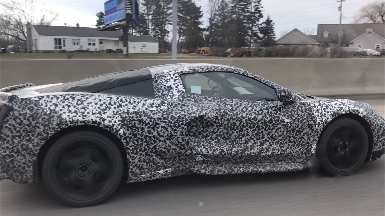 Corvette C8 Spotted Testing, Interior Leaked Corvette C8 Spotted Testing, Interior Leaked